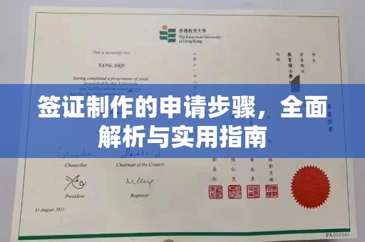 正蓝旗签证制作的申请步骤，全面解析与实用指南