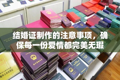 正蓝旗结婚证制作的注意事项，确保每一份爱情都完美无瑕
