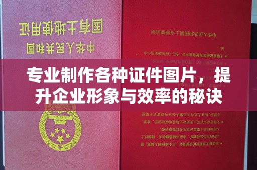 正蓝旗专业制作各种证件图片，提升企业形象与效率的秘诀