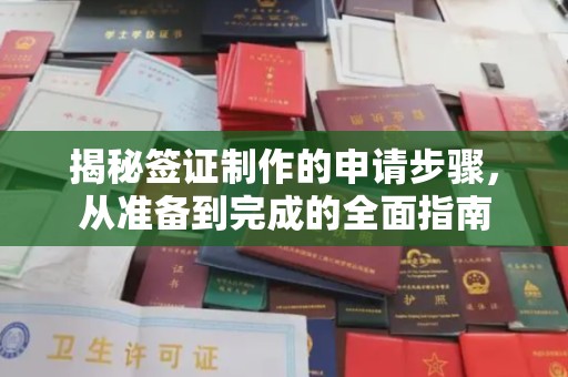 正蓝旗揭秘签证制作的申请步骤，从准备到完成的全面指南